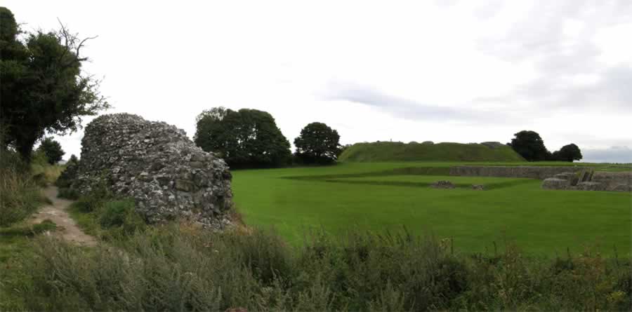 Site of Old Sarum Bishops Palace