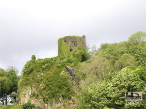 Dunollie Castle OS 49/NM 852-315 Argyllshire Scotland Wallpaper
